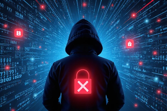 Illustration représentant la cybersécurité bancaire