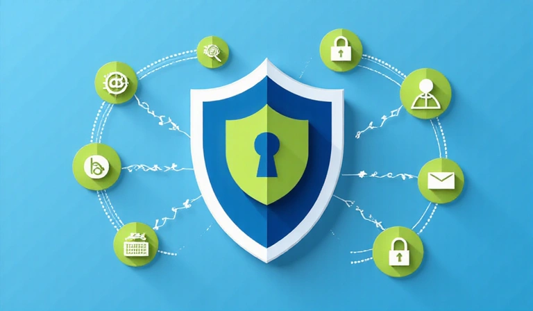 Illustration de protection des données